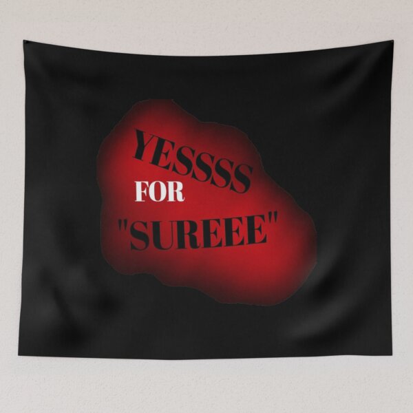 Item preview, YES FOR SURE HAHA designed and sold by TVstuff.