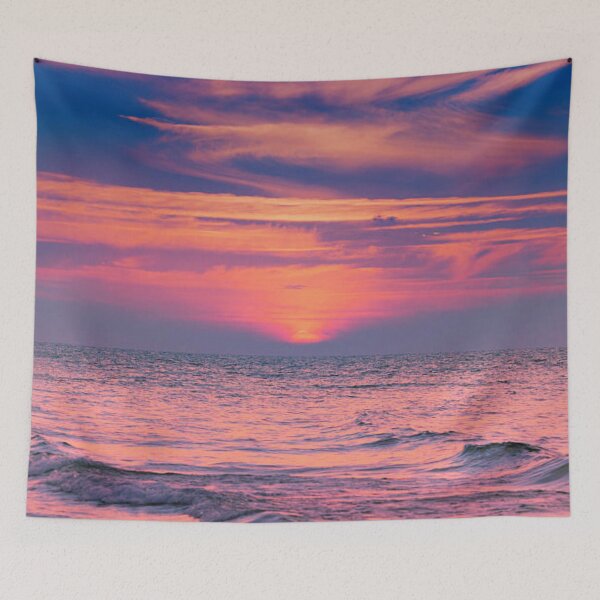 Item preview, Purple Sky With Orange Sunset. designed and sold by DesignVertex.