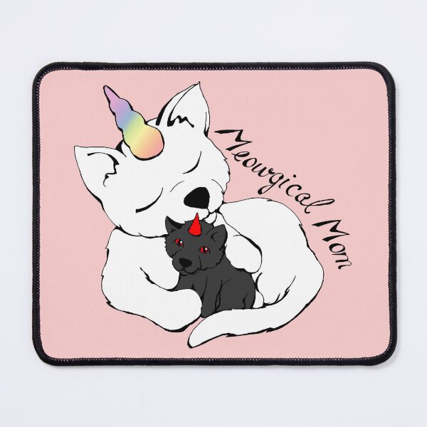 Item preview, Meowgical Mom Unicornio gato y gatito ángel demonio designed and sold by MyThingNow.