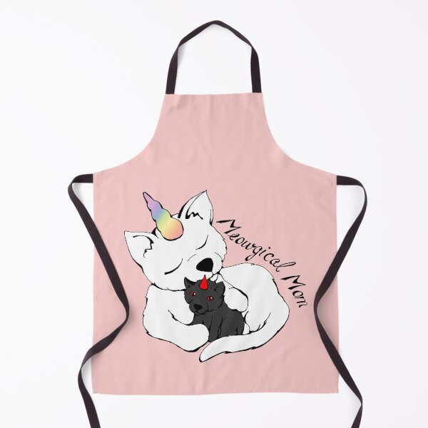 Item preview, Meowgical Mom Unicorn cat and kitten angel demon designed and sold by MyThingNow.