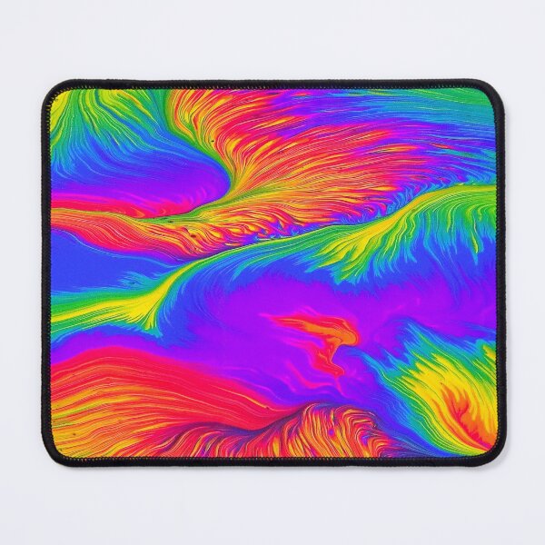 Item preview, PATTERN DESIGN STUDY #40 - Colorful Abstract of Feathery Filaments designed and sold by DEL-Productions.