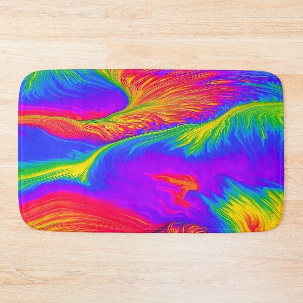 Item preview, PATTERN DESIGN STUDY #40 - Colorful Abstract of Feathery Filaments designed and sold by DEL-Productions.