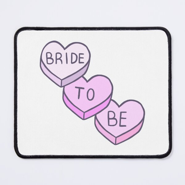 Item preview, Bride to be - pastel love hearts designed and sold by littlethistle.