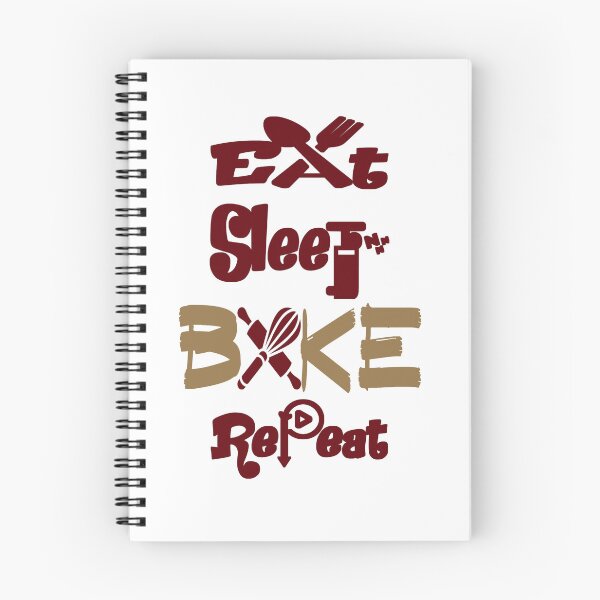 Item preview, Eat sleep bake repeat, V3. designed and sold by Chakilogy.