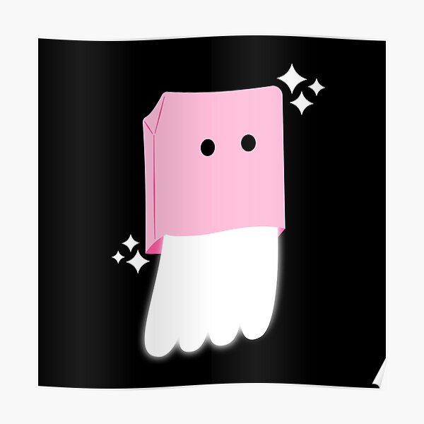 “Paper Bag Ghost” Poster for Sale by HughAndWest | Redbubble