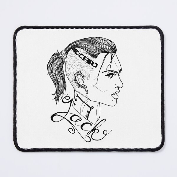 Item preview, Jack (Mass Effect) designed and sold by CharmingIce.