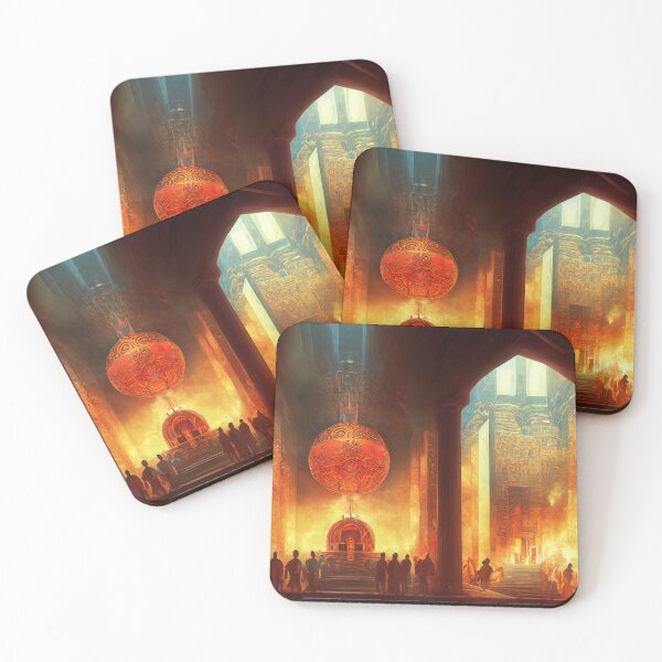 Item preview, Eternal Flame // Inside the Fire Temple Concept Art designed and sold by RadicalWombat.