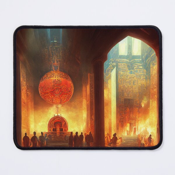 Item preview, Eternal Flame // Inside the Fire Temple Concept Art designed and sold by RadicalWombat.