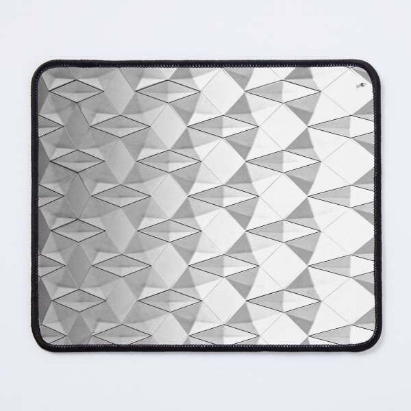 Item preview, PATTERN DESIGN STUDY #42 – Abstract Silver Grey Diamond Shapes designed and sold by DEL-Productions.