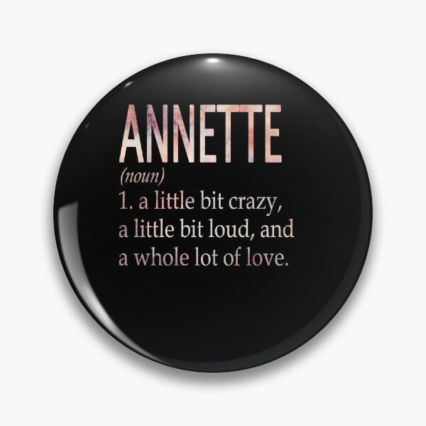 Item preview, Annette Girl Name Definition designed and sold by Alexmdast.