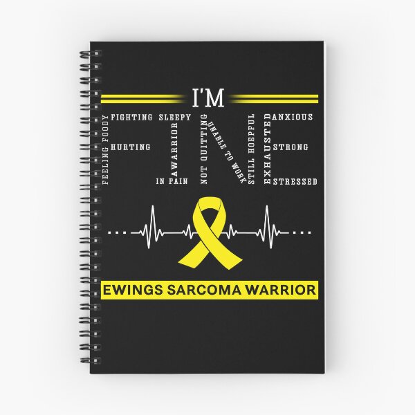 Item preview, I'm Fine Ewings Sarcoma Warrior Support Ewings Sarcoma Awareness Gifts designed and sold by rechardtee.