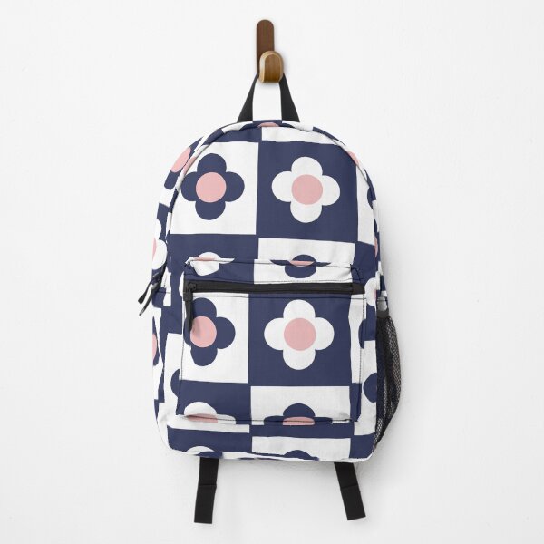 Item preview, Iconic Retro Floral Checkered Pattern designed and sold by Deutschic.