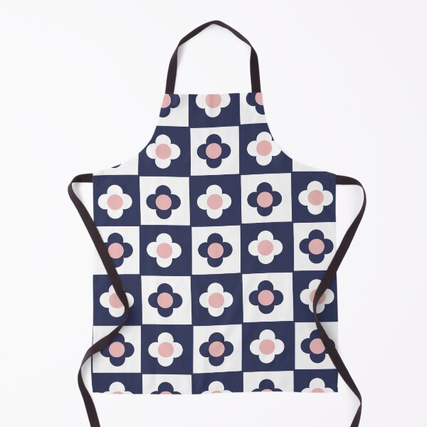 Item preview, Iconic Retro Floral Checkered Pattern designed and sold by Deutschic.