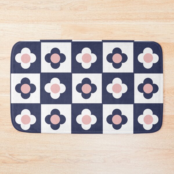 Item preview, Iconic Retro Floral Checkered Pattern  designed and sold by Deutschic.