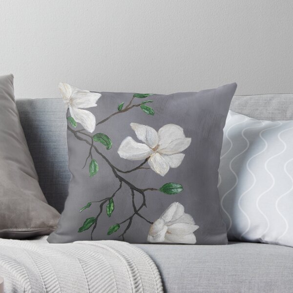 Item preview, White Flowers on a Branch designed and sold by ReneeDixonArt.