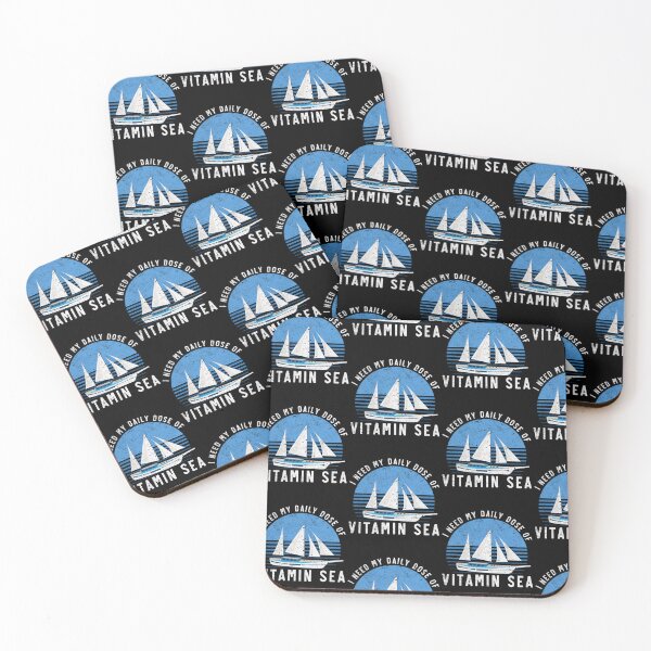 Item preview, Sailing Sailboat Retro Vintage Vitamin Sea designed and sold by lloyd68.