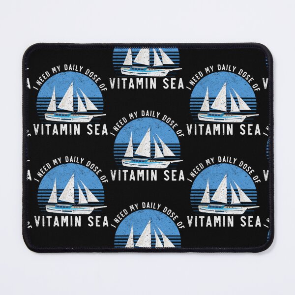 Item preview, Sailing Sailboat Retro Vintage Vitamin Sea designed and sold by lloyd68.