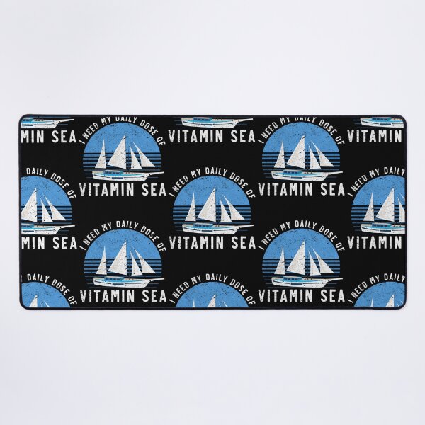 Item preview, Sailing Sailboat Retro Vintage Vitamin Sea designed and sold by lloyd68.