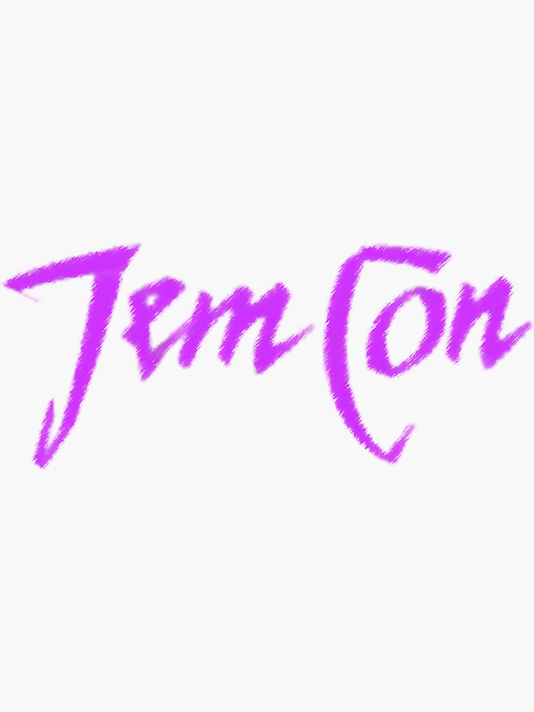 Thumbnail 3 of 3, Sticker, JemCon Purple Reign Logo designed and sold by JemCon.
