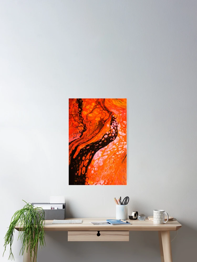 Thumbnail 2 of 3, Poster, Lava Rocks designed and sold by HaileyCollins.