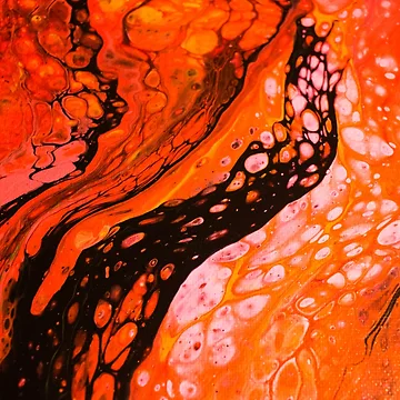 Artwork thumbnail, Lava Rocks by HaileyCollins