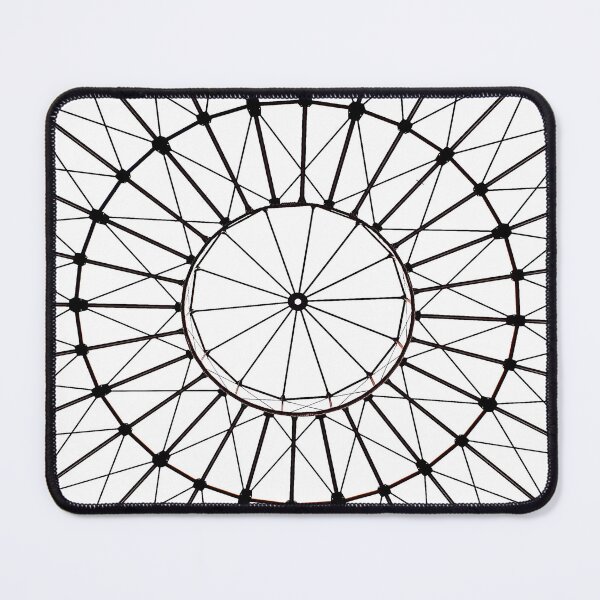 Item preview, PATTERN DESIGN STUDY #47 – Circular Support Grid designed and sold by DEL-Productions.