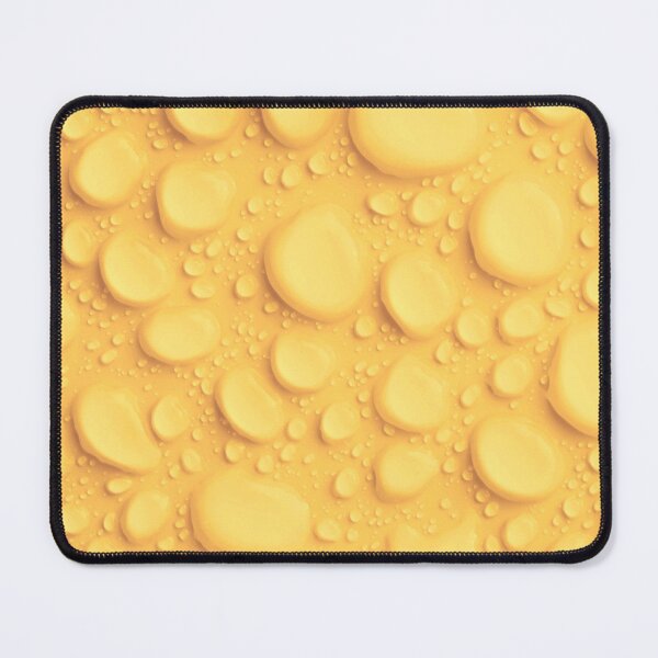 Item preview, PATTERN DESIGN STUDY #48 – Water Drops on Yellow Background designed and sold by DEL-Productions.