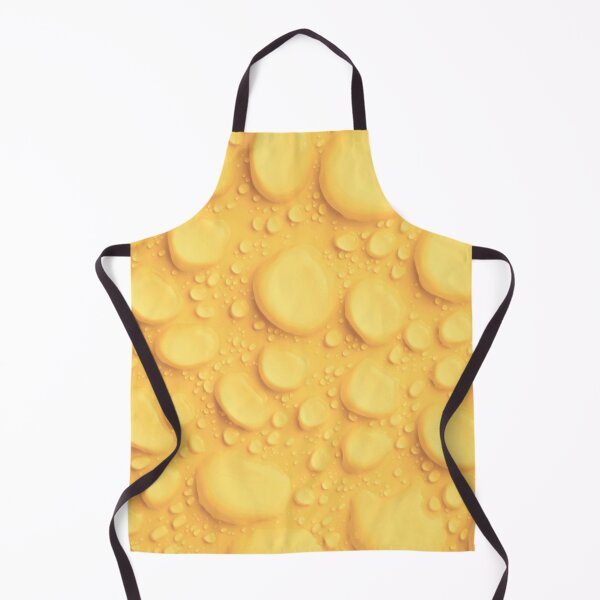 Item preview, PATTERN DESIGN STUDY #48 – Water Drops on Yellow Background designed and sold by DEL-Productions.