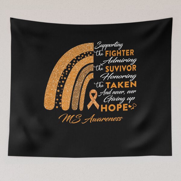 Item preview, MS Warrior Supporting Fighter MS Awareness designed and sold by Gillosina.