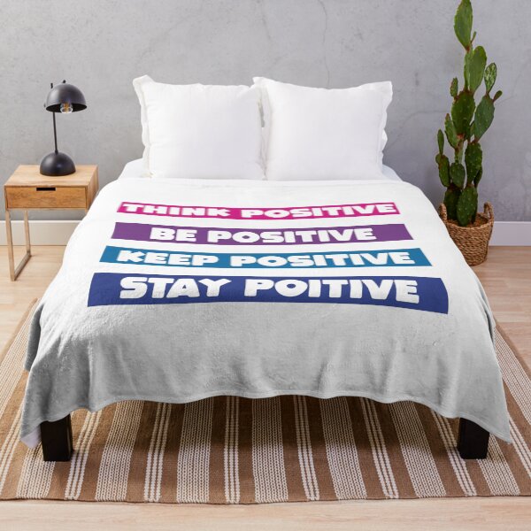 Item preview, Think Positive Be Positive Keep Positive Stay Positive designed and sold by THEONEE.