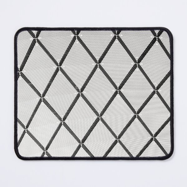 Item preview, PATTERN DESIGN STUDY #50 – Diamond Grid of Grey Black designed and sold by DEL-Productions.