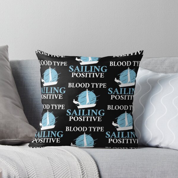 Item preview, Blood Type Sailing Positive Boat Captain Sailors designed and sold by lloyd68.