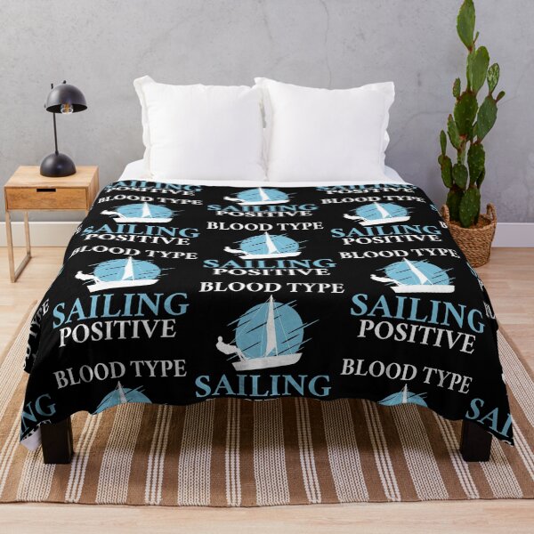 Item preview, Blood Type Sailing Positive Boat Captain Sailors designed and sold by lloyd68.