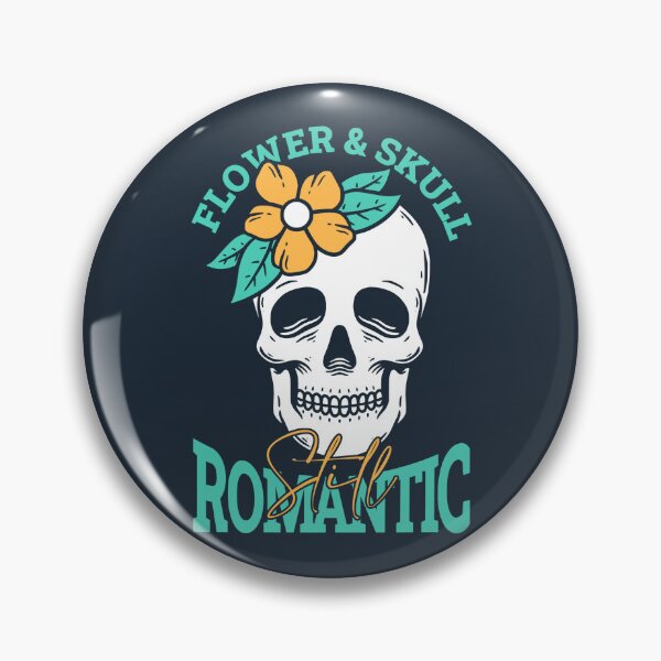 Item preview, Romantic Flower Skull Illustration designed and sold by rukurustudio.