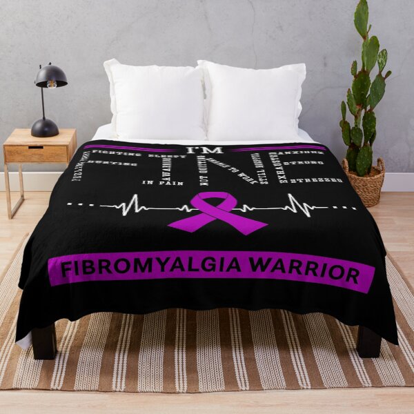 Item preview, I'm Fine Fibromyalgia Warrior Support Fibromyalgia Awareness Gifts designed and sold by rechardtee.