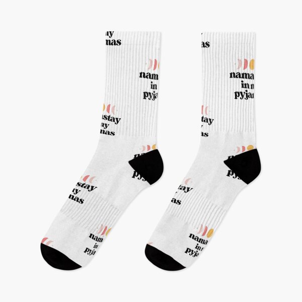 Item preview, namastay in my pyjamas | black designed and sold by LazyCho.