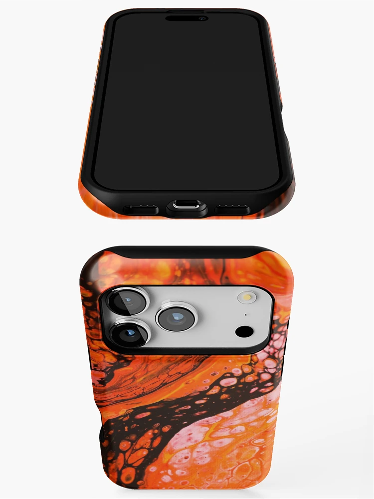 Thumbnail 3 of 4, iPhone Case, Lava Rocks designed and sold by HaileyCollins.