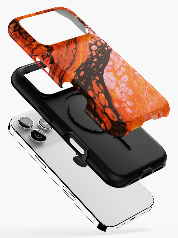 Thumbnail 2 of 4, iPhone Case, Lava Rocks designed and sold by HaileyCollins.