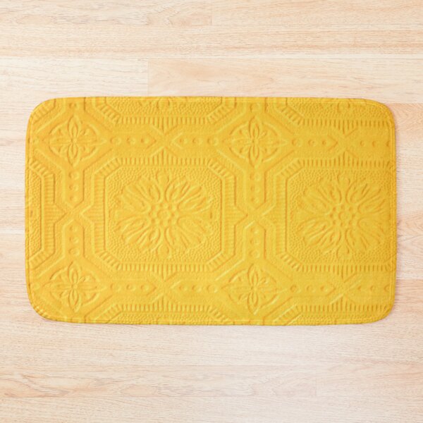 Item preview, PATTERN DESIGN STUDY #53 – Decorative Yellow Wallpaper Squares designed and sold by DEL-Productions.