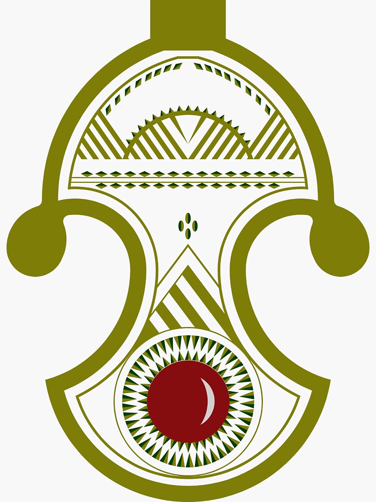 "mysterious symbol of hospitality and against the evil eye Tuareg