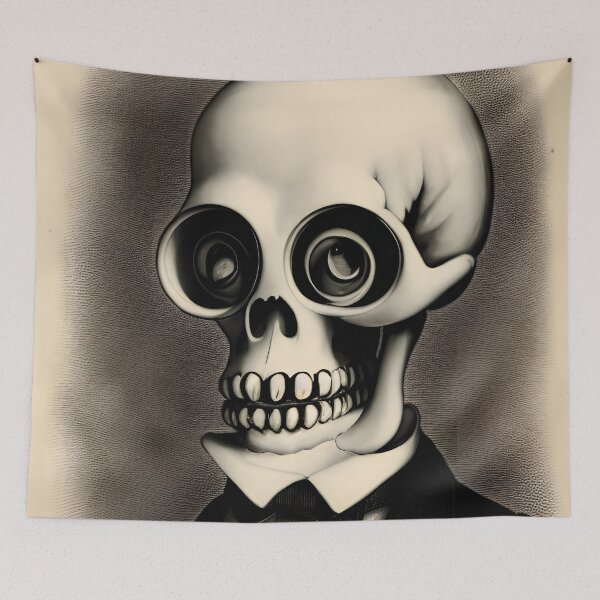 Item preview, Aristocratic Skull In a Suit designed and sold by skillunused.