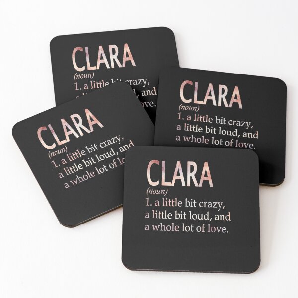 Item preview, Clara Girl Name Definition designed and sold by Reggiewaz.