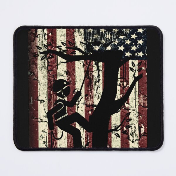 Item preview, American Arborist - Arborist Fun Graphic - Fun Arborist Gifts designed and sold by WoodWorkingInc.