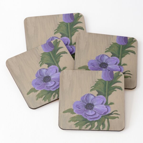 Item preview, Purple Flowers designed and sold by ReneeDixonArt.
