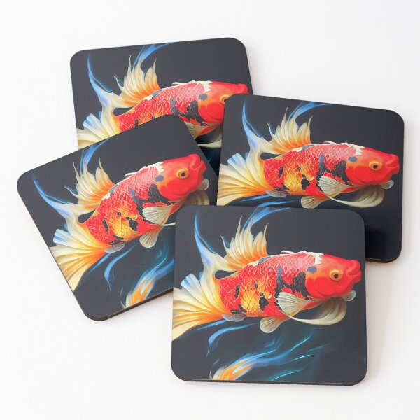 Item preview, Fire Koi Carps designed and sold by Myriam Iart.