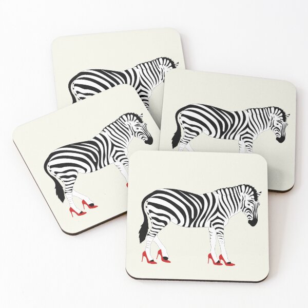 Item preview, Zebra in red heels designed and sold by aboniteblanc.