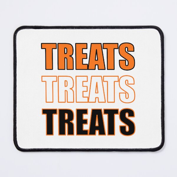 Item preview, TREATS TREATS TREATS - Halloween - White Bacground designed and sold by 8PawsStudio.