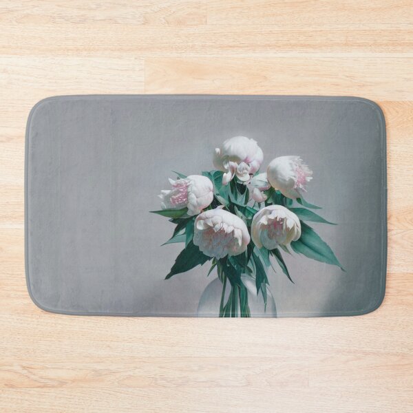 Artikelvorschau, Weiße Pfingstrosen in einer Vase entworfen und verkauft von TheFoxyWolfShop.