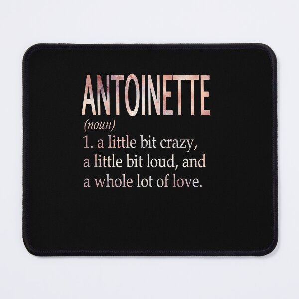 Item preview, Antoinette Girl Name Definition designed and sold by Alexmdast.