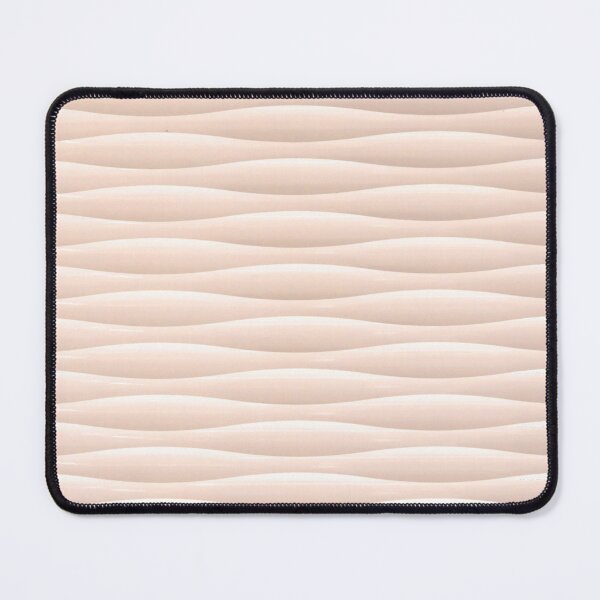 Item preview, PATTERN DESIGN STUDY #59 – Wavy Creme Lines in Textile designed and sold by DEL-Productions.
